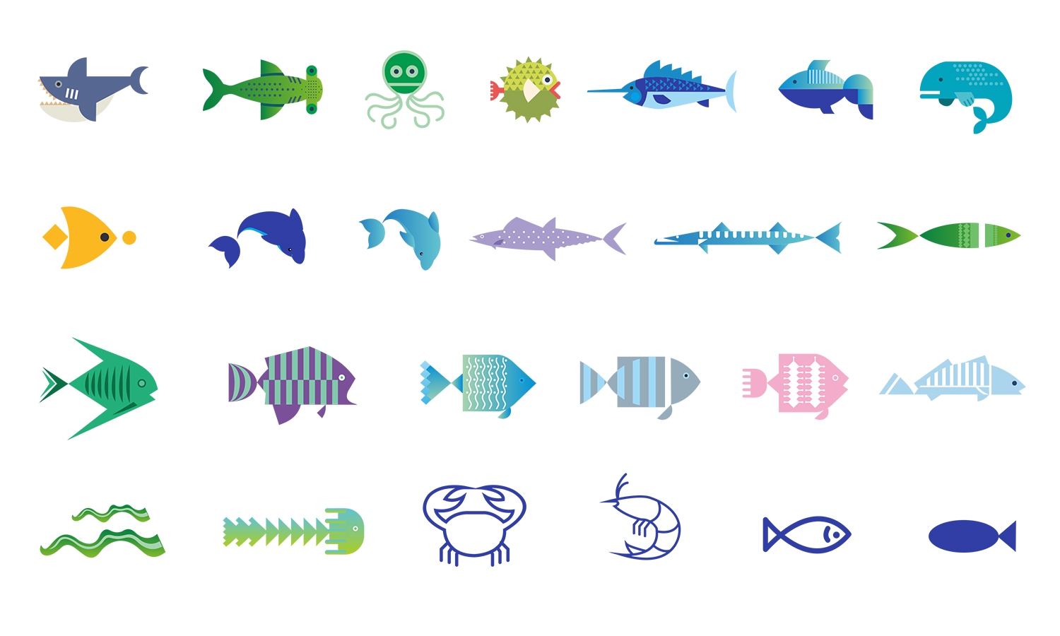 海鮮自助餐飲-圖形規(guī)范設(shè)計(jì)