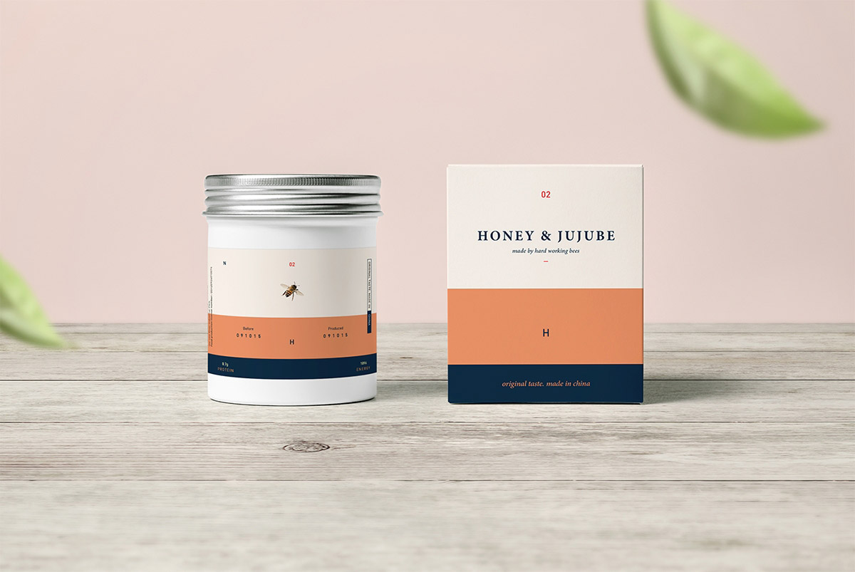  美優(yōu)蜂蜜創(chuàng)意包裝設(shè)計2
