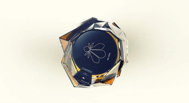 BEEloved honey蜂蜜創(chuàng)意包裝設計俯視圖