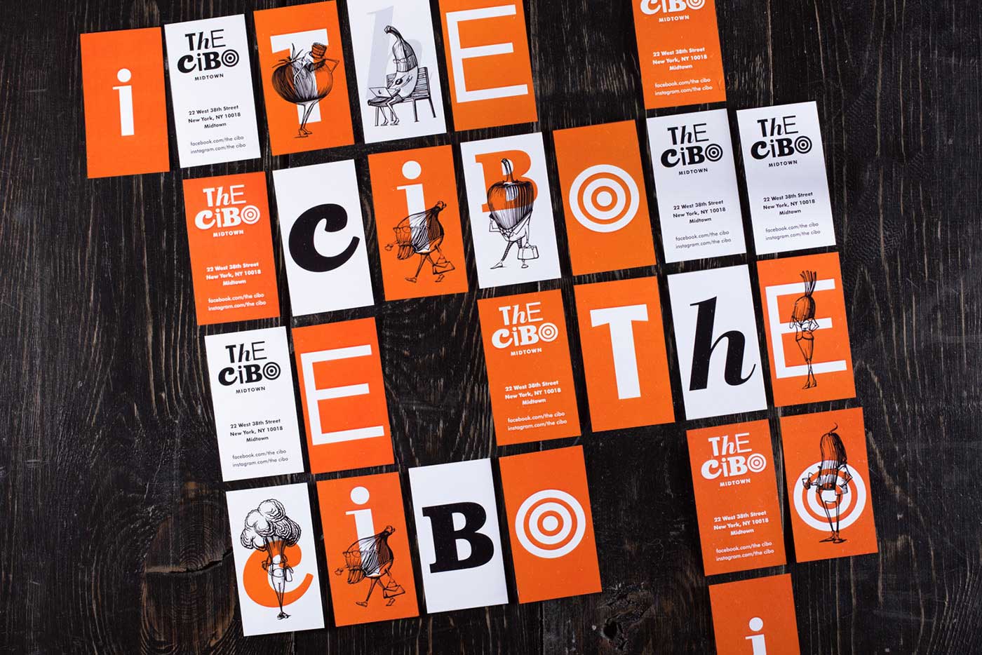 The Cibo品牌卡片設(shè)計