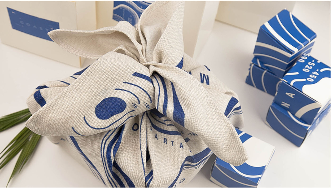 海藻油皂包裝布