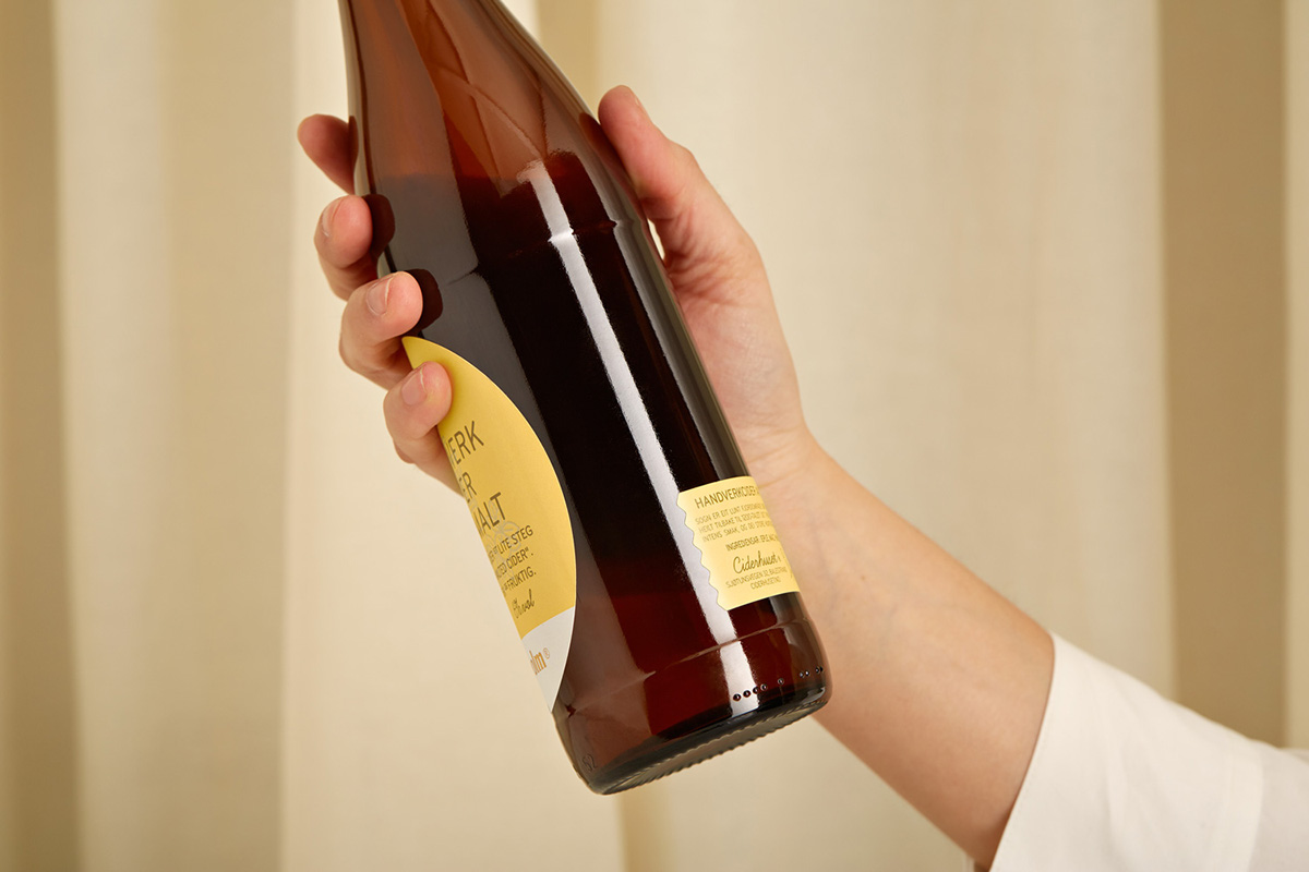 蘋果酒創(chuàng)意包裝文字排版