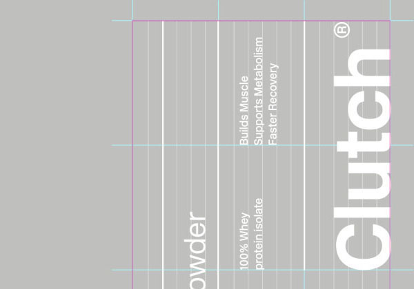 健身能量補充劑包裝排版設計