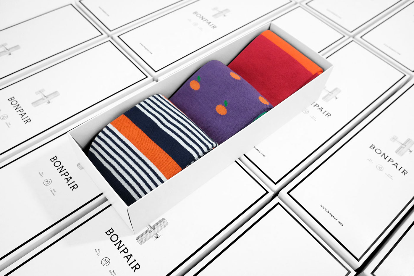 襪子簡約包裝設(shè)計(jì)