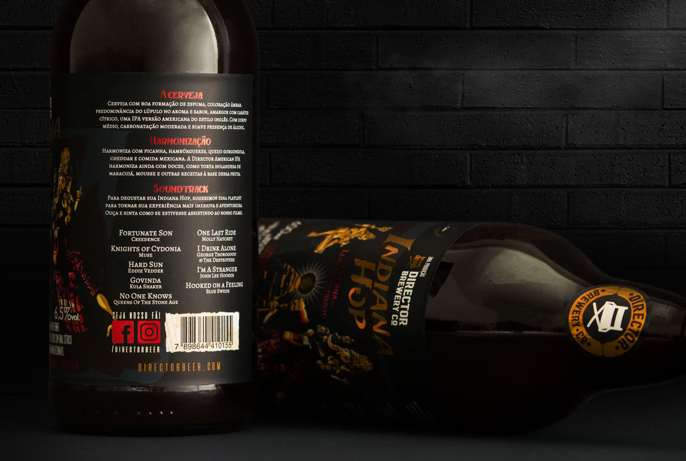 巴西啤酒插畫(huà)包裝設(shè)計(jì)