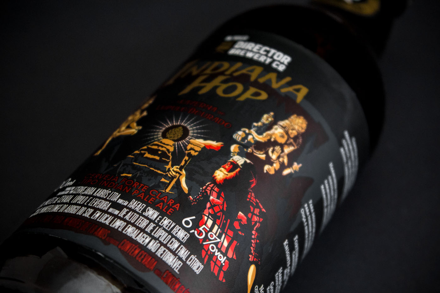 巴西啤酒插畫(huà)包裝設(shè)計(jì)