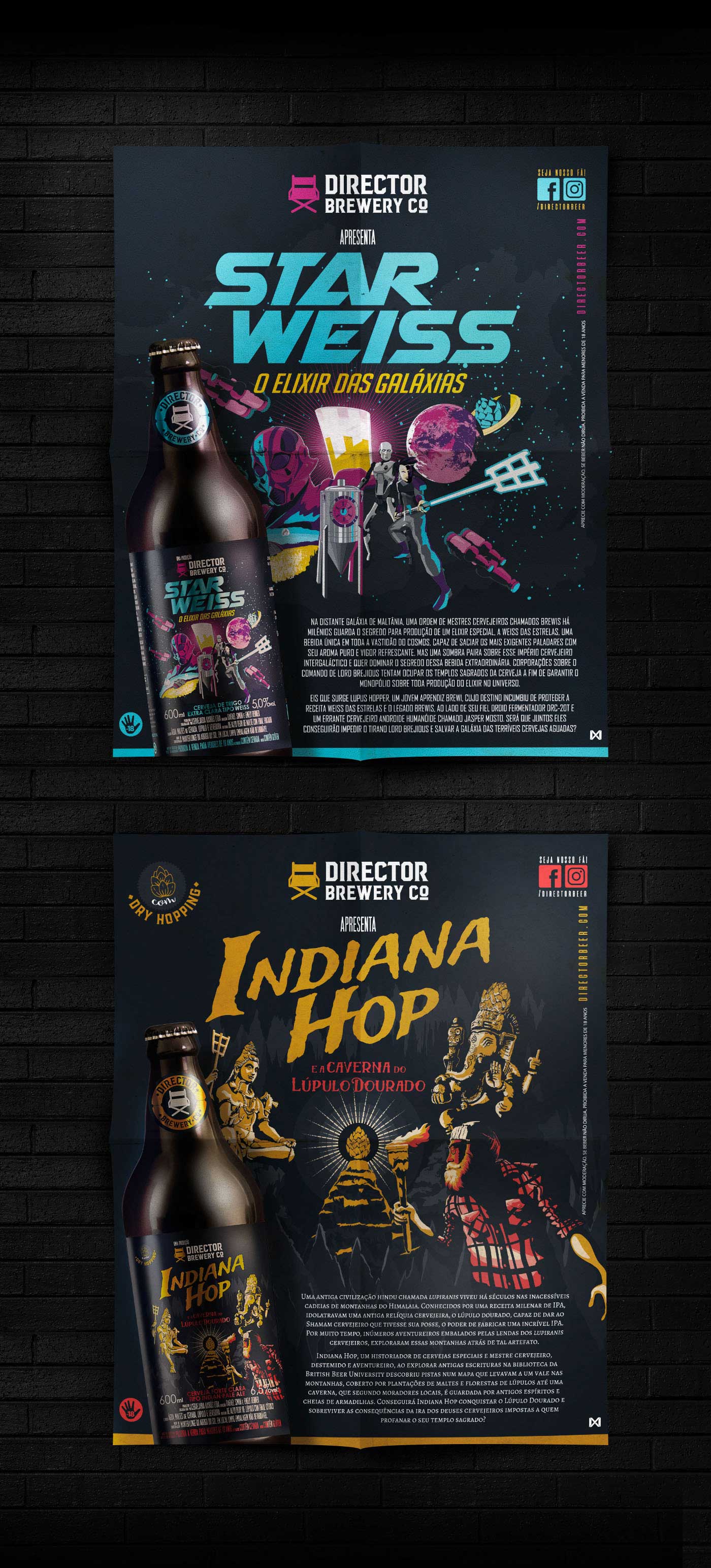 巴西啤酒海報(bào)