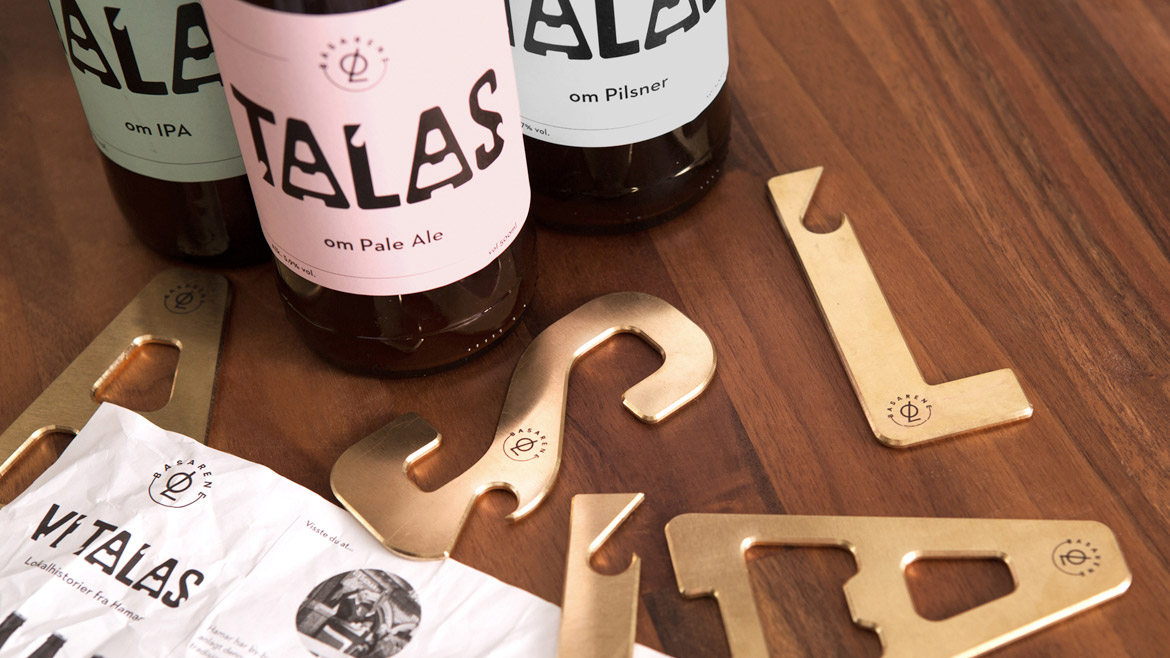 挪威啤酒包裝展示