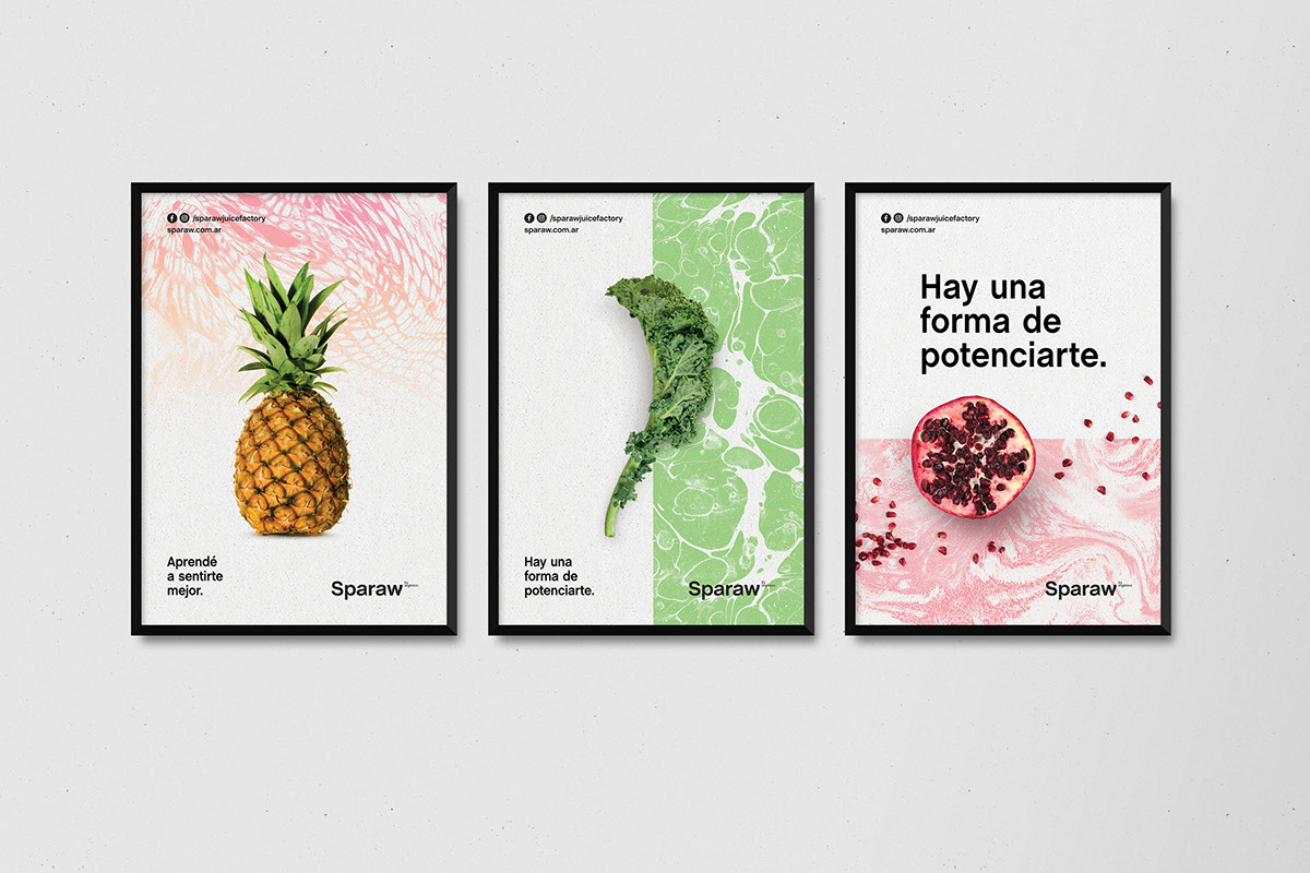 有機(jī)食品品牌海報(bào)