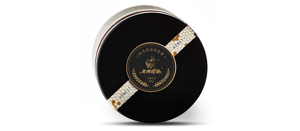  蜂蜜品牌標(biāo)志應(yīng)用