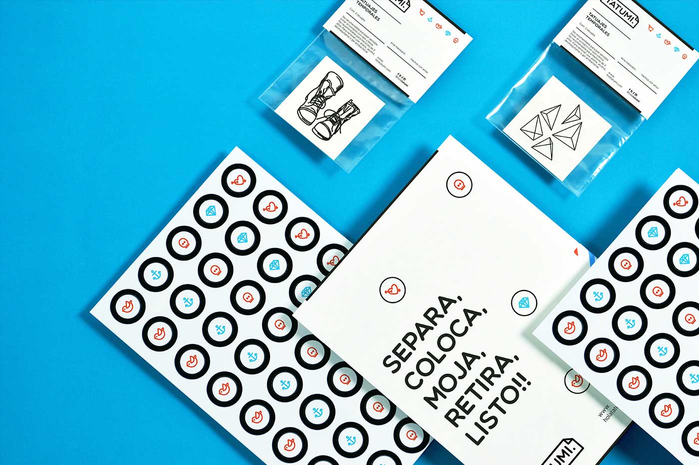  貼圖紋身創(chuàng)意包裝設(shè)計(jì)