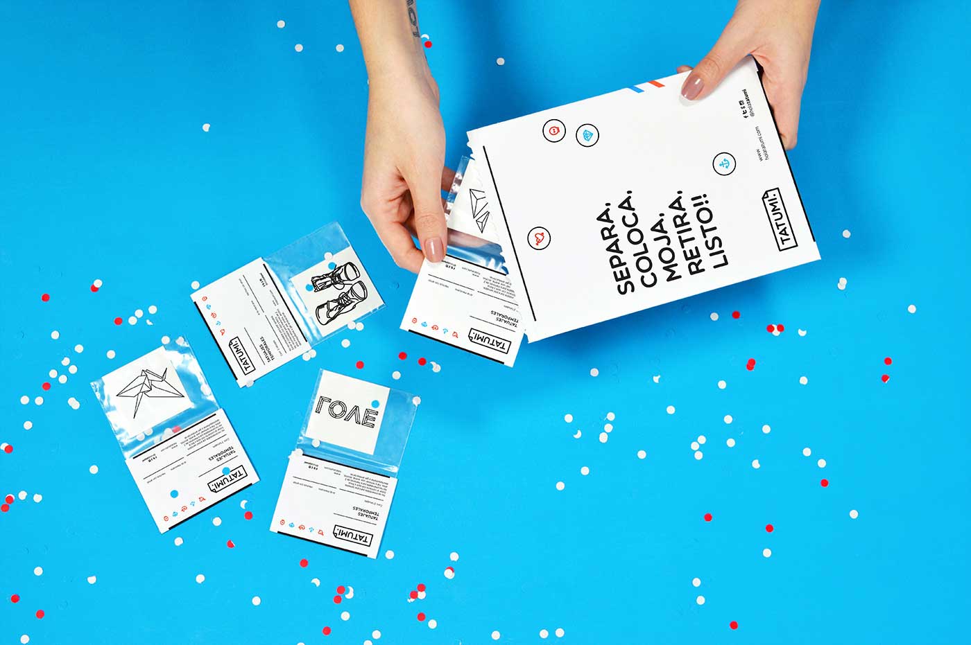  貼圖紋身創(chuàng)意包裝設(shè)計(jì)