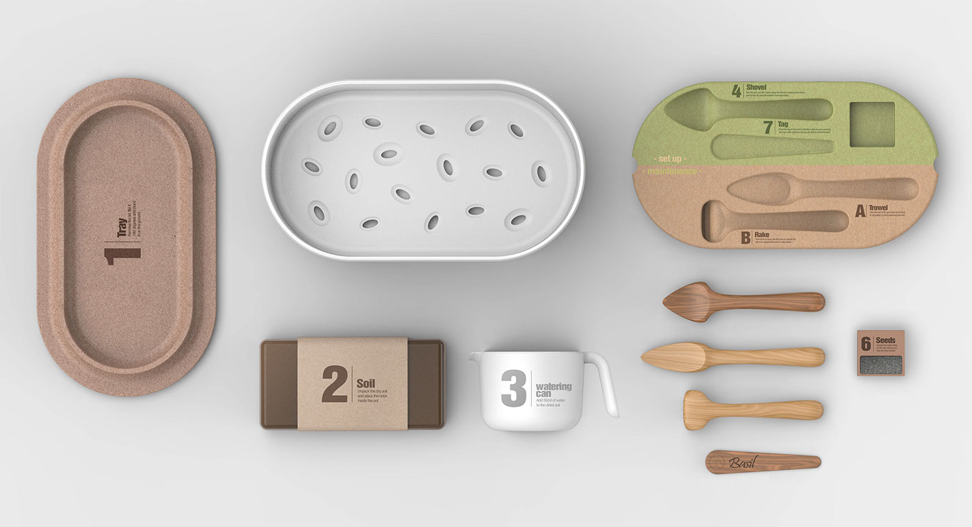 蔬菜工具盒創(chuàng)意包裝設(shè)計