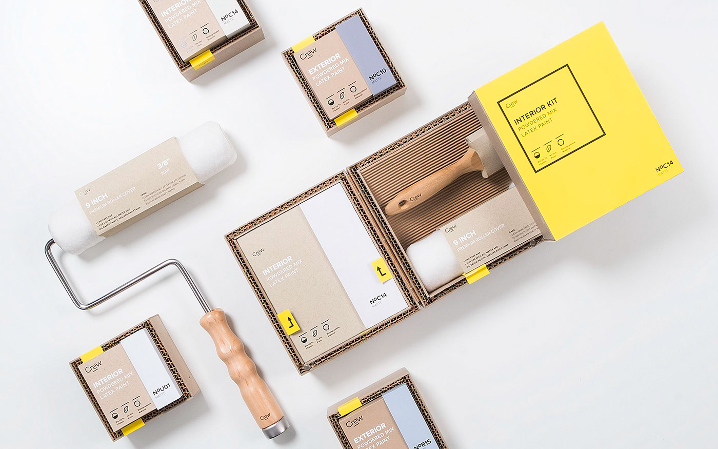 油漆用品創(chuàng)意包裝設(shè)計