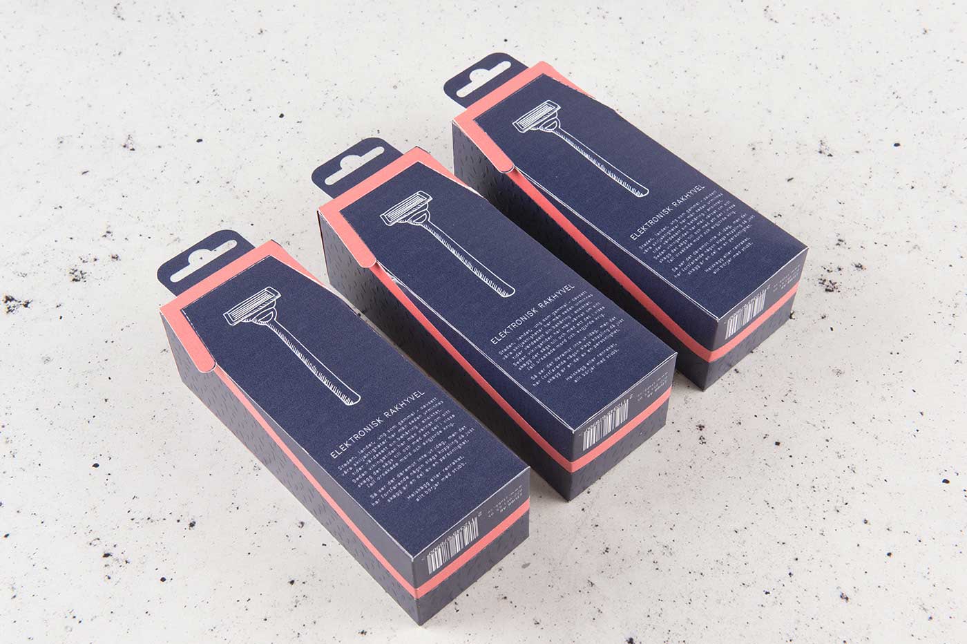 電子剃須刀創(chuàng)意包裝設(shè)計(jì)