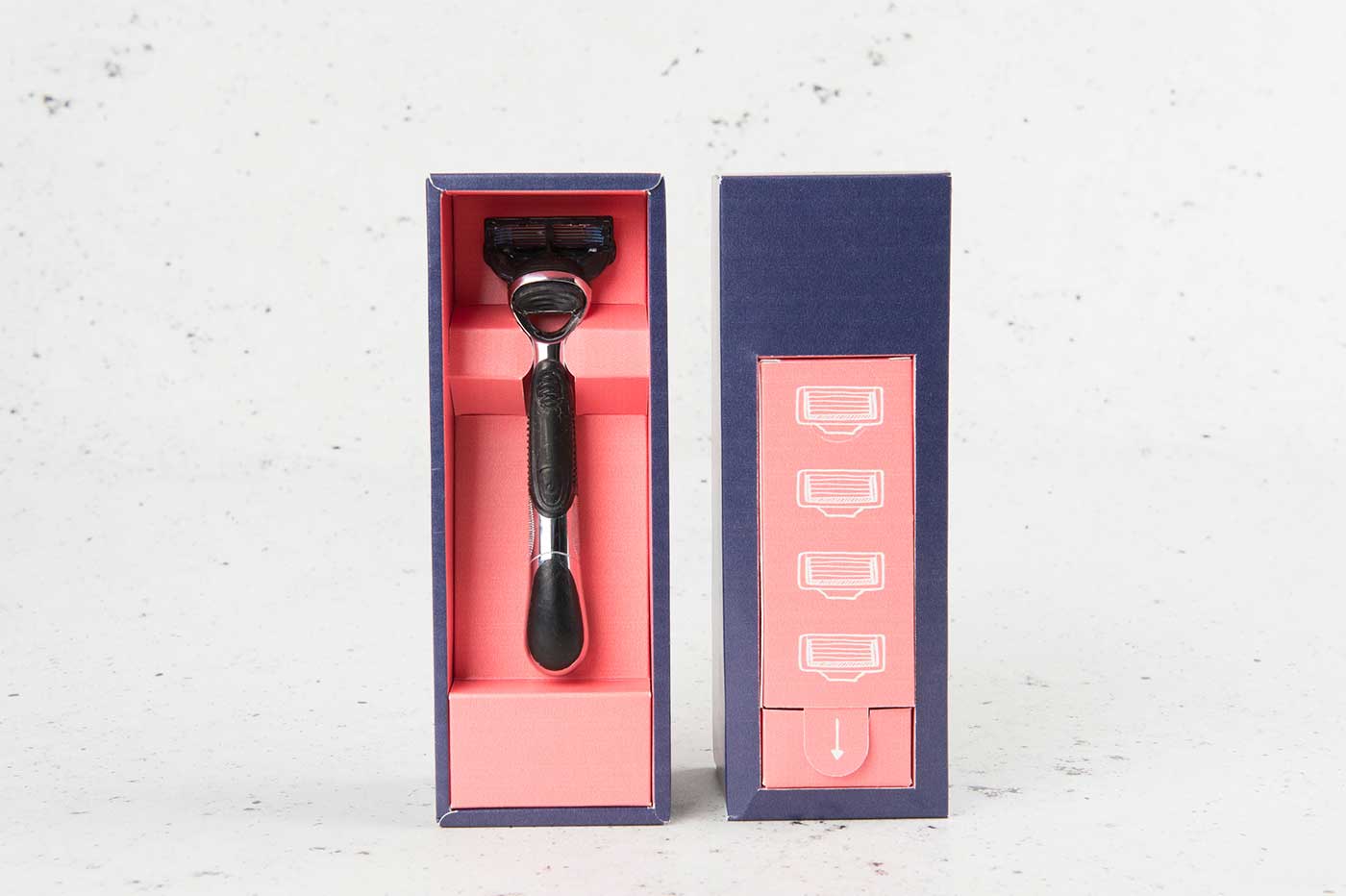 電子剃須刀創(chuàng)意包裝設(shè)計(jì)