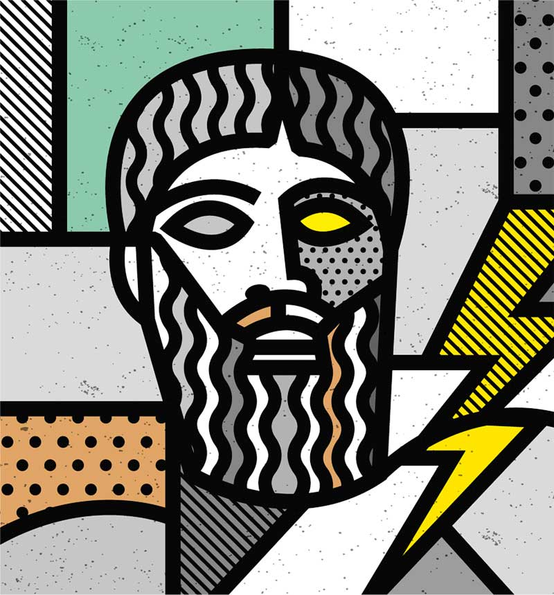 希臘神插畫(huà)