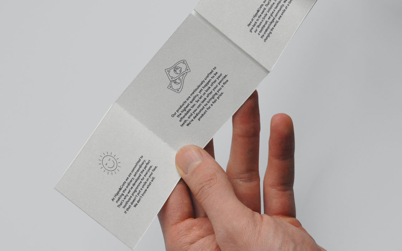 牙齒護理品牌卡片