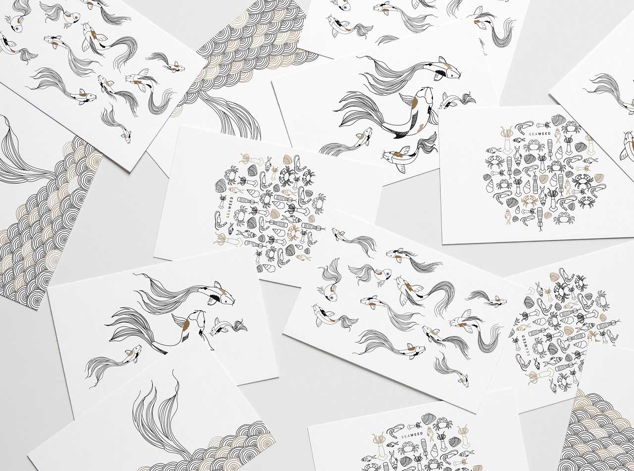 海產(chǎn)品插畫