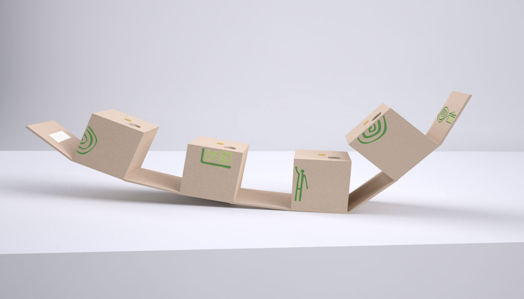 四季種子包裝展示