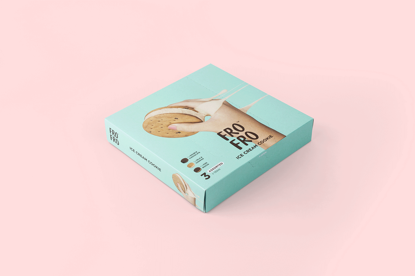 冰淇淋餅干包裝設(shè)計(jì)
