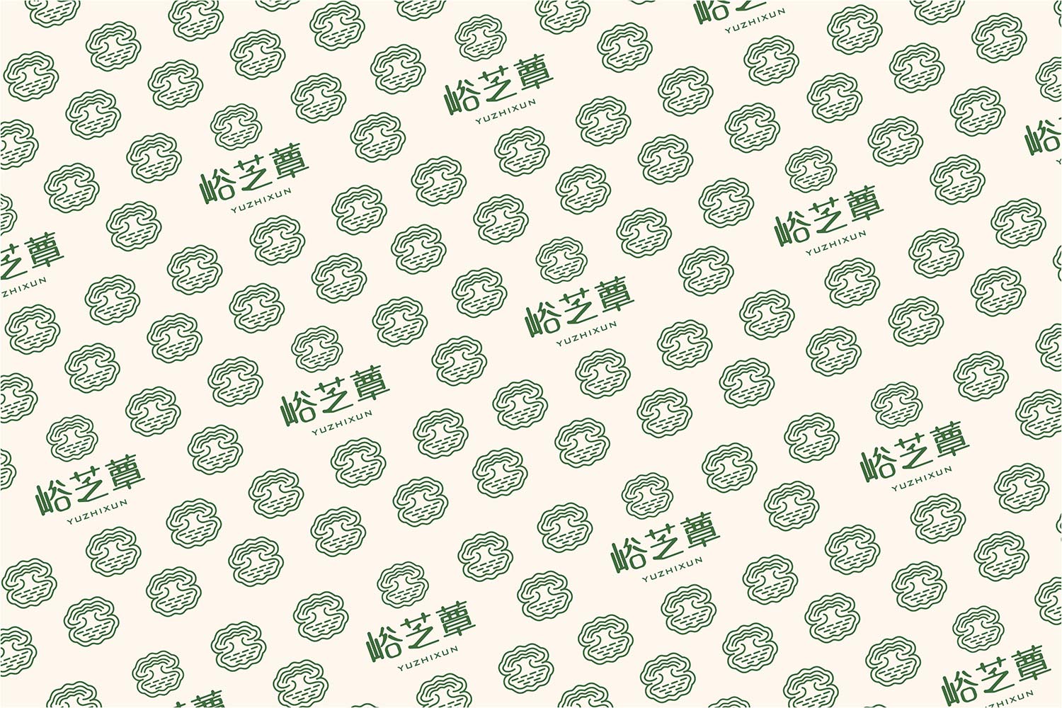 峪芝蕈logo設(shè)計(jì)延展1