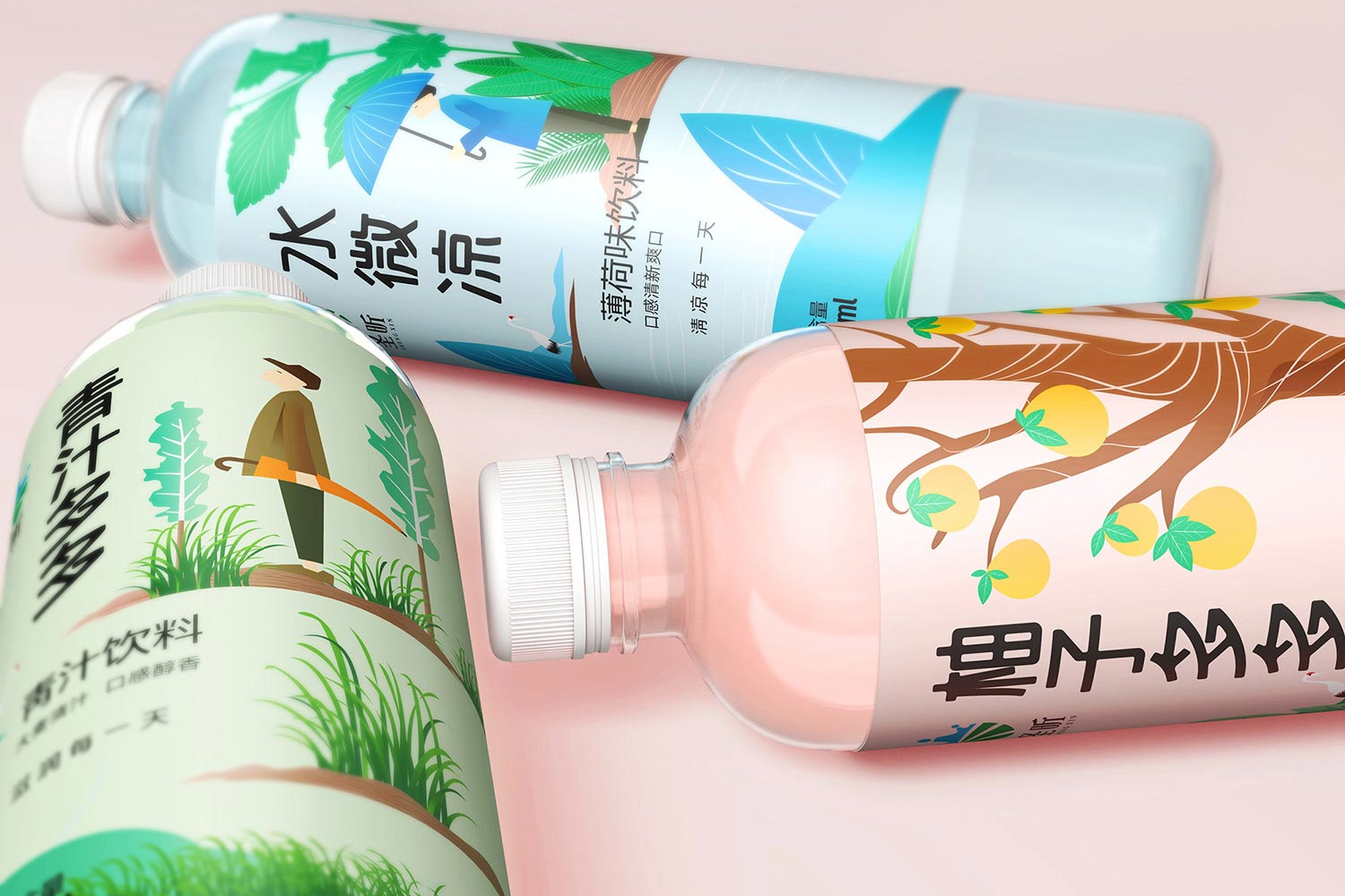 飲料標(biāo)簽包裝設(shè)計(jì)