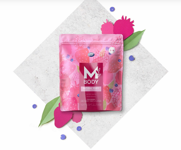 插畫風(fēng)格蛋白粉包裝設(shè)計(jì)