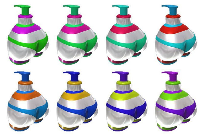創(chuàng)意液體肥皂包裝設計