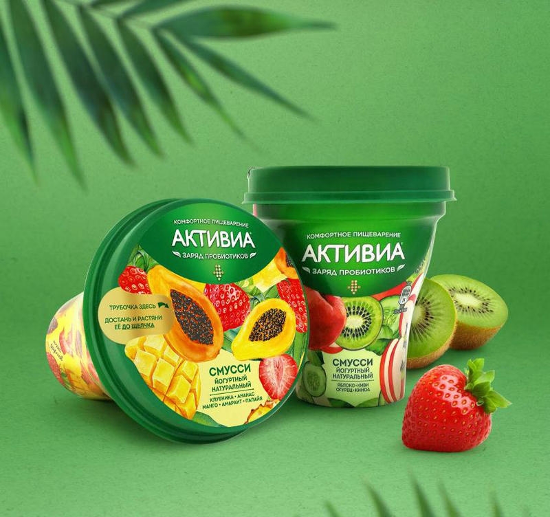 系列生物酸奶包裝設計