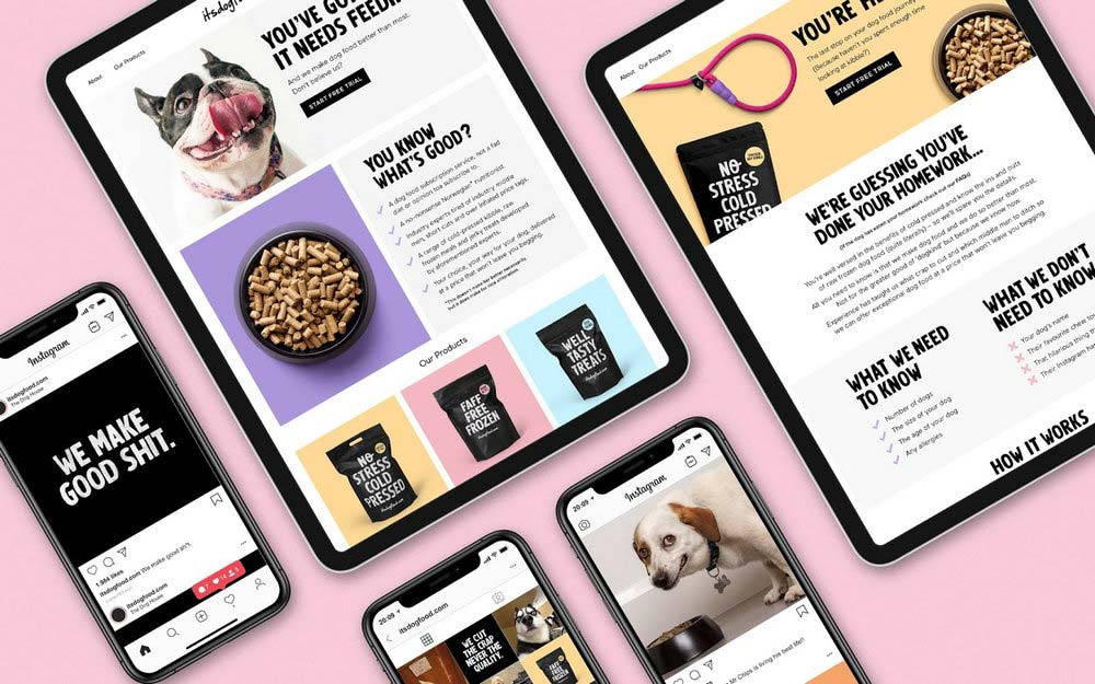 冷凍狗糧包裝設(shè)計