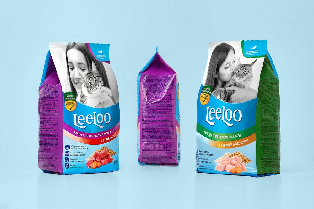 為女性設(shè)計的貓糧包裝