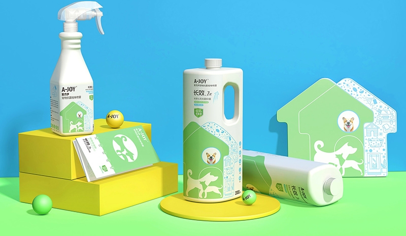 江蘇久潔靈-愛杰尹寵物消毒水噴劑設(shè)計